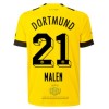 Maglia ufficiale BVB Borussia Dortmund Malen 21 Casa 2022-23 per Uomo